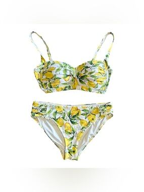 NipTuck Swim Lemon Print Bikini